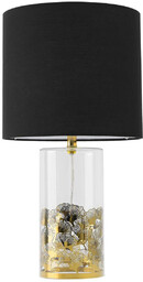 Lampa stołowa/biurkowa Sunflower, czarna, 1x40W E27