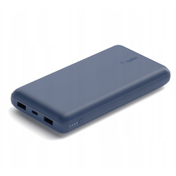 Powerbank Belkin BPB012btBL 15W 20000mAh 2xUSB-C 1xUSB-A Niebieski