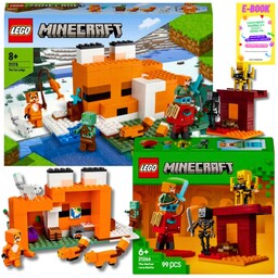 LEGO MINECRAFT ZESTAW - Bitwa na moście Netheru
