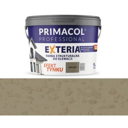 Elewacyjna farba strukturalna Exteria caffe latte 9 l