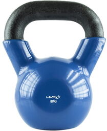 KNV BLUE KETTLEBELL ŻELIWNY POKRYTY WINYLEM HMS