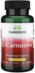 Swanson L-Carnosine, L-karnozyna, 60 kapsułek