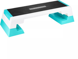 Step do aerobiku premium white/mint AS007 HMS
