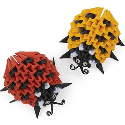 Origami 3D 501835-3D origami biedronka - piękna papierowa