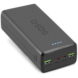 Powerbank SBS TTBB30000PD20K 30000 mAh 20W Czarny