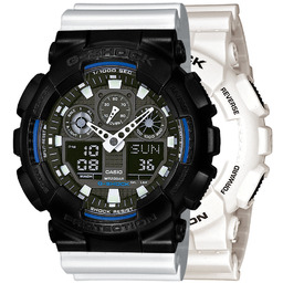 G-SHOCK SET GA-100B-7AER + BEZEL 10523429 + PASEK