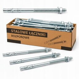 Kotwa do betonu m12 pierścieniowa rozporowa 12x180 trzpieniowa