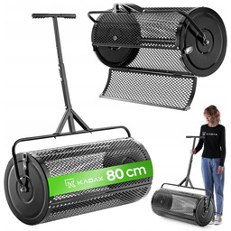 Walec Ogrodowy Siatkowy 80cm Rozsiewacz Nawozu Kompostu Rozrzutnik