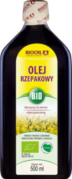Ekologiczny olej rzepakowy tłoczony na zimno BIO 500