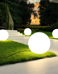 Lampa ogrodowa kula S 35 cm, do ogrodu,