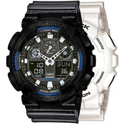 G-SHOCK SET GA-100B-7AER + BEZEL 10523429 + PASEK