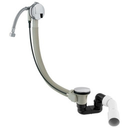 Omnires CGS syfon wannowy przelewowo-odpływowo-napełniający chrom TK152-3.01+64-SCR