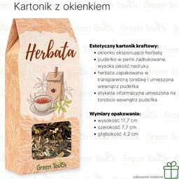 Malinowe Goji (Pakowanie ozdobne, Kartonik z okienkiem 50