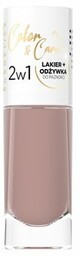 Eveline Cosmetics Color&Care, Lakier i odżywka do paznokci