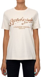 Koszulka damska Superdry Vintage Script klasyczna -M