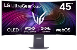 LG UltraGear 45GX90SA-B 45" UWQHD OLED 240Hz 0,03ms