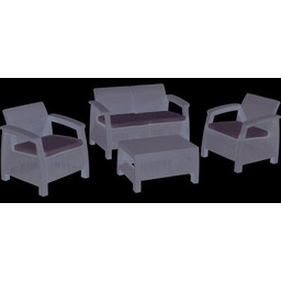 Zestaw ogrodowy Corfu sofa stolik i 2 fotele