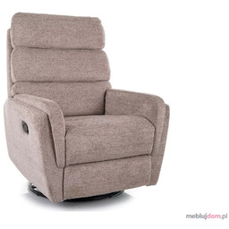 Fotel relaksacyjny rozkładany ARGOS RAVEN Signal Beżowy