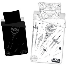 Pościel 140x200 Bawełniana Star Wars Death Star Gwiezdne