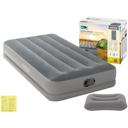 Materac Dmuchany Jednoosobowy 99x191x30 Intex 64112 z Pompką