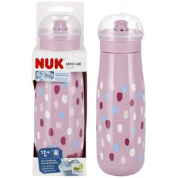 Butelka NUK Mini-Me Flip 450 ml Różowy