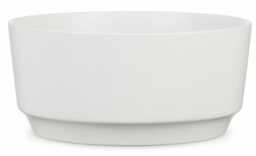 Okrągła biała misa ceramiczna Scheurich 530 Panna /