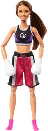 Barbie Made to Move Bokserka Lalka (brunetka)