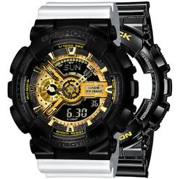 G-SHOCK SET GA-110GB-1AER + BEZEL 10523429 + PASEK