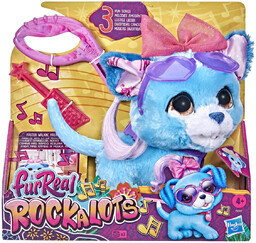 Hasbro, Furreal Rockalots, Piesek na smyczy