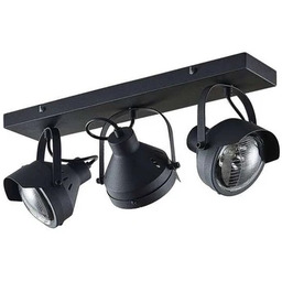 Lindby - Henega 3 Lampa Sufitowa Black