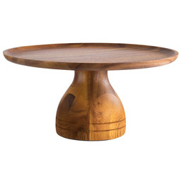 Patera z drewna olejowanego ACACIA 33x16 cm APS