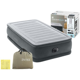 Materac Dmuchany Jednosobowy 99x191x46 Intex 64412ND z Pompką