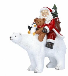 Merry Moments CHRISTMAS Św. Mikołaj na Niedźwiedziu Polarnym