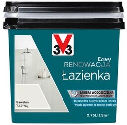 Farba Renowacyjna Easy Renowacja Łazienka bawełna 0,75 l