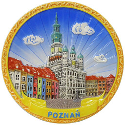 Talerz ceramiczny Poznań Ratusz