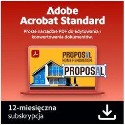 Adobe Acrobat Standard Kod aktywacyjny Program