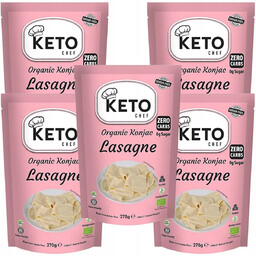 MAKARON KONJAC LASAGNE KETO bio bezglutenowy vege wegański