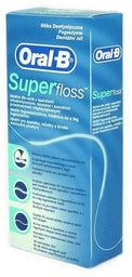 Nić dentystyczna Oral-b Super Floss do czyszczenia aparatów