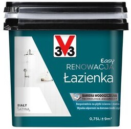 Farba Renowacyjna Easy Renowacja Łazienka biały 0,75 l
