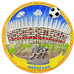 Talerz ceramiczny Warszawa Stadion Narodowy