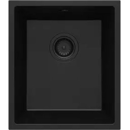 Deante Corda ZQA N10B Granitowy Czarny Zlewozmywak prostokątny