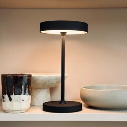 Lampa Stołowa Dyberg Larsen, Starlight, ściemnialny, czarny, salon,