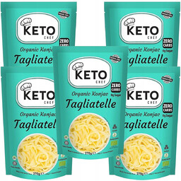 MAKARON KONJAC TAGLIATELLE bezglutenowy bio shirataki dla keto