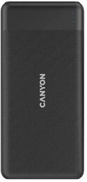 Canyon PB-109 Czarny 10000mAh 20W Biały Powerbank