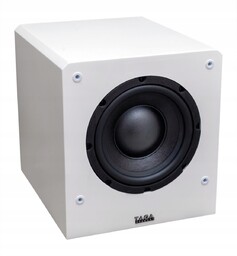 Subwoofer aktywny Taga Harmony TSW-80 Biały Połysk 20cm
