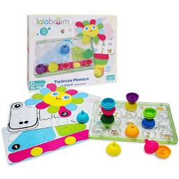 Trefl, klocki sensoryczne Lalaboom Twórcza Plansza Kulko, 61358
