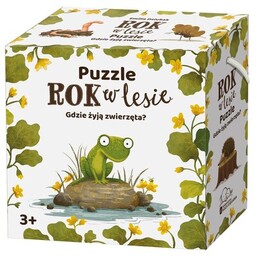NASZA KSIĘGARNIA Puzzle Rok w lesie Gdzie żyją
