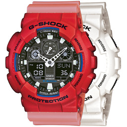 G-SHOCK SET GA-100B-7AER + BEZEL 10395289 + PASEK