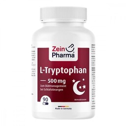 Zein Pharma - L-Tryptofan, 500mg, Suplement diety, 90