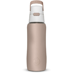 Butelka filtrująca Dafi SOLID SiliconeFit 700 ml cappuccino